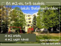 Eladó téglalakás, Balatonfüreden 79 M Ft, 4 szobás